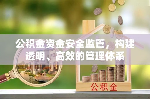 德江公积金资金安全监管，构建透明、高效的管理体系
