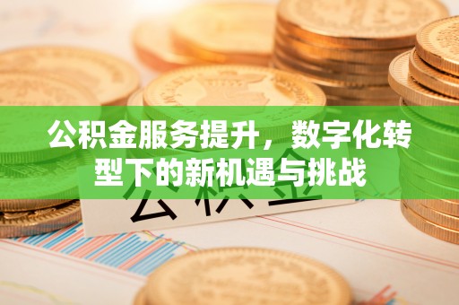 德江公积金服务提升，数字化转型下的新机遇与挑战