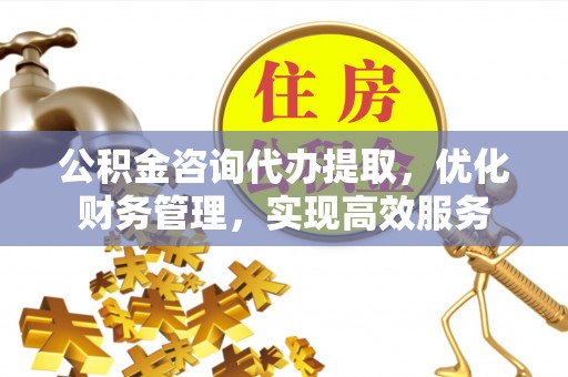 德江公积金咨询代办提取，优化财务管理，实现高效服务