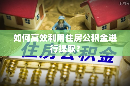 德江如何高效利用住房公积金进行提取？