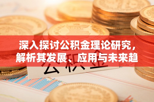 德江深入探讨公积金理论研究，解析其发展、应用与未来趋势